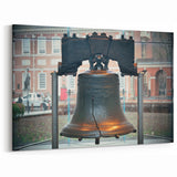 Historic Philadelphia Art Prints - Liberty Bell Framed Canvas & Posters