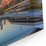 Framed Philadelphia Photography - Skyline and River at Sunset Art