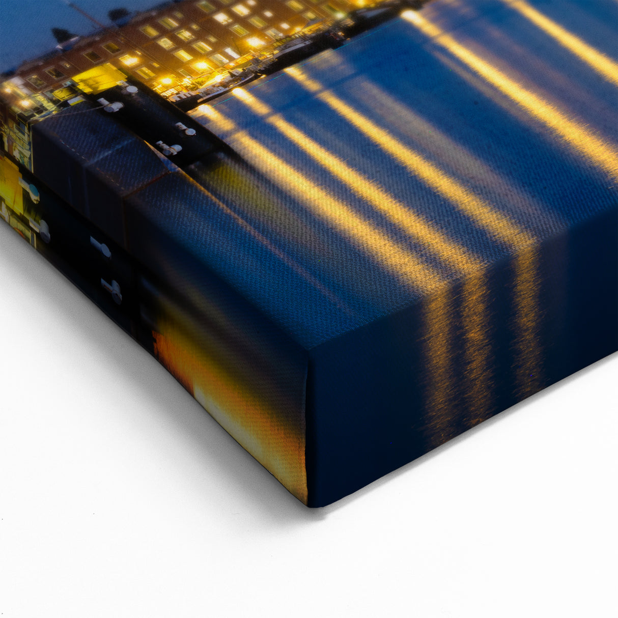 Amsterdam Photography Prints - Modern Architecture Over Water at Night