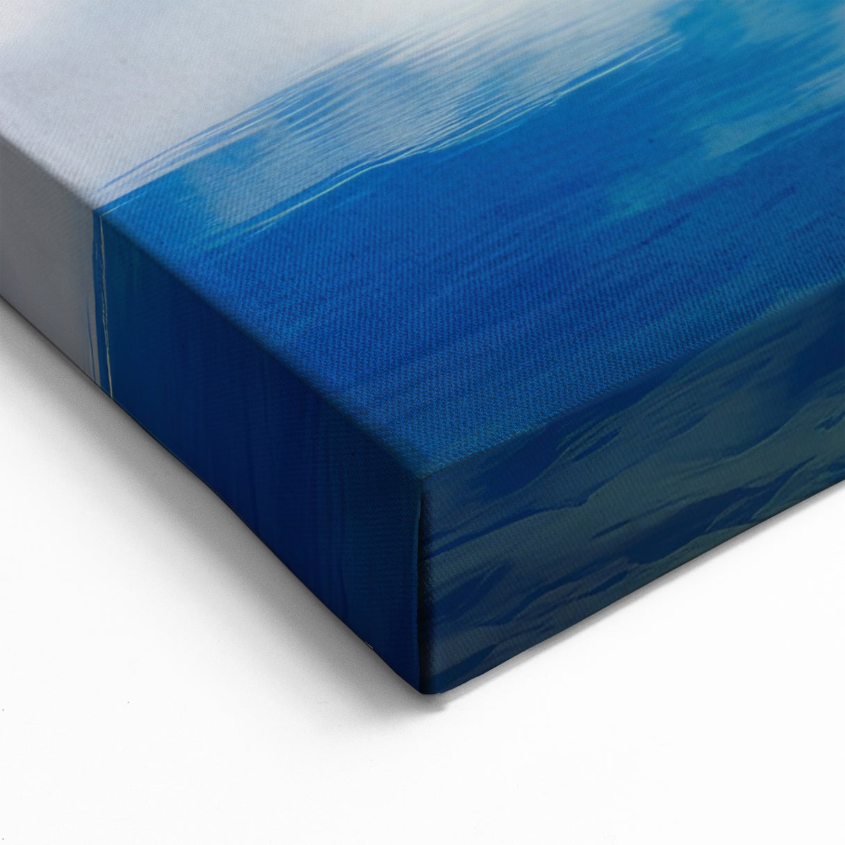 Winter Wonderland Lake Tahoe Art - Snow Covered Pines with Reflections Canvas Prints