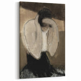 Dark Academia Wall Art - Shadowy Art Piece for Moody Aesthetic Decor
