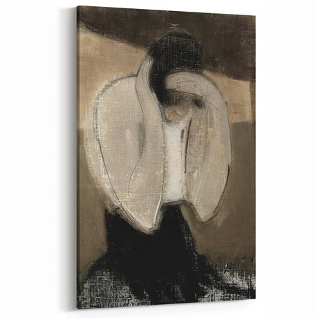 Dark Academia Wall Art - Shadowy Art Piece for Moody Aesthetic Decor