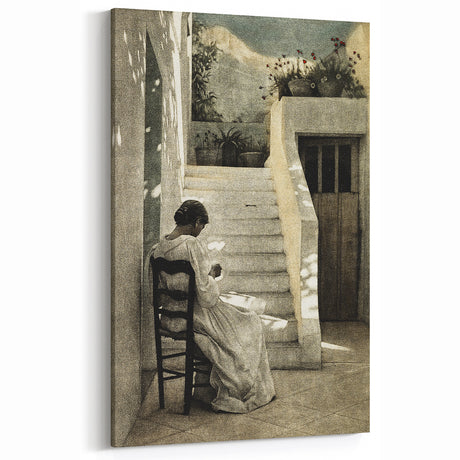 Vintage Gothic Print - Dark Academia Wall Art for Moody Aesthetic Decor