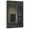 Dark Academia Wall Art - Minimalist Moody Interior for Academic Decor