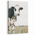 Farmhouse Cow Wall Art – Rustic Country Style Farm Animal Decor