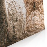 Farmhouse Alpaca in Field Art – Rustic Country Style Wall Decor