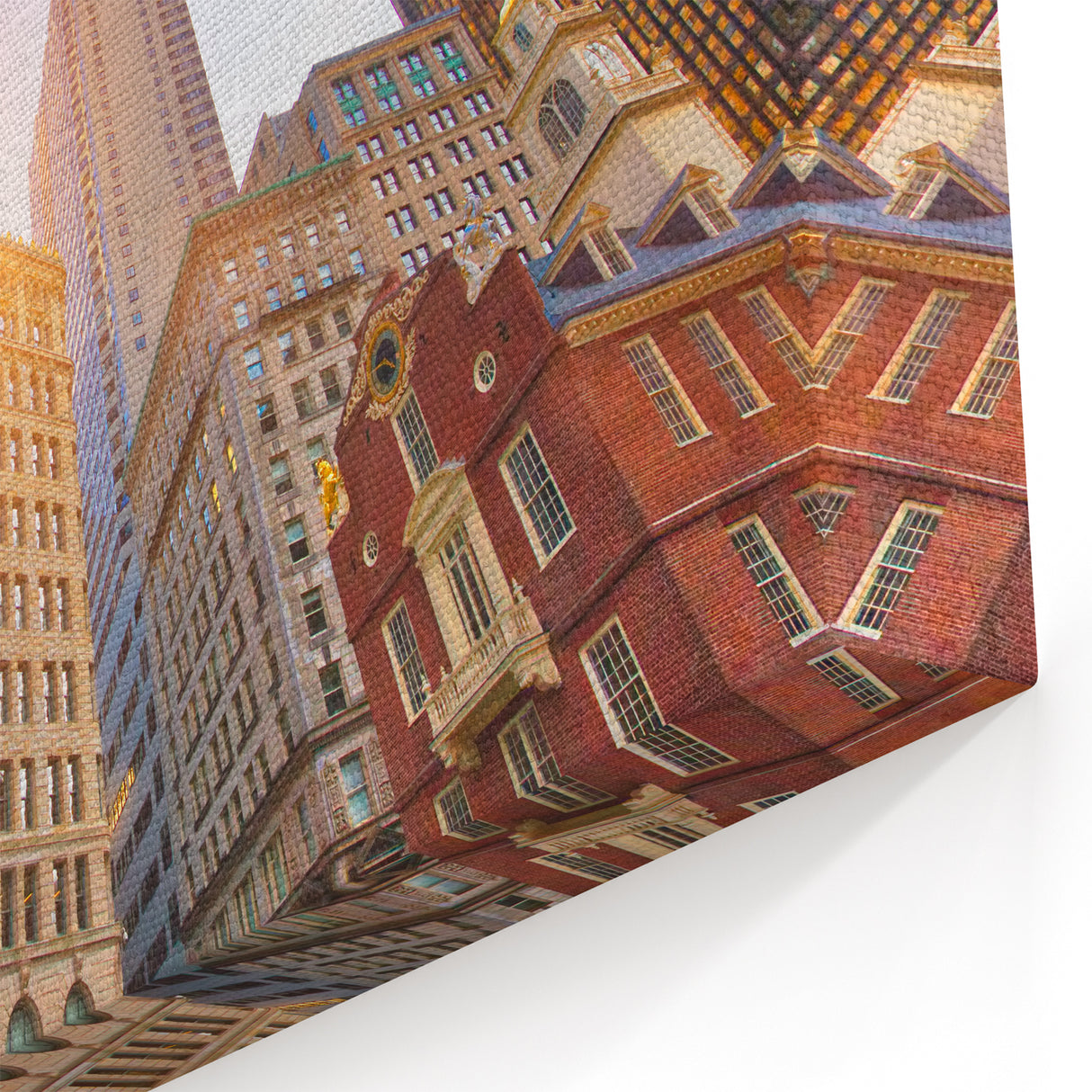Boston Skyline Art – Stunning Massachusetts Cityscape Wall Decor Print