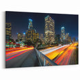Downtown LA Photography - Night Cityscape with Light Trails
