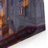Custom Pittsburgh Wall Art – Cathedral Interior with Stained Glass Print