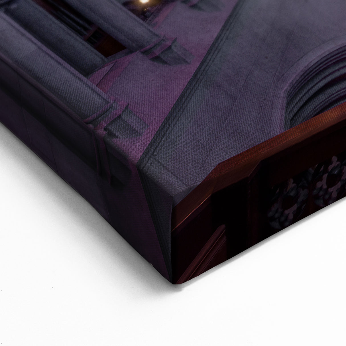 Custom Pittsburgh Wall Art – Cathedral Interior with Stained Glass Print