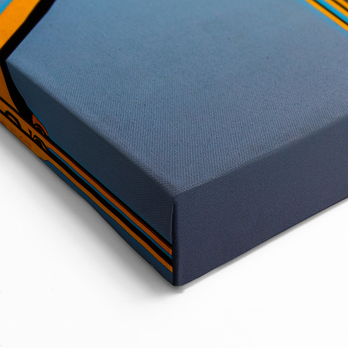 Pittsburgh Landmarks Canvas Prints – Close-Up of Iconic Yellow Bridge