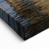 Custom Pittsburgh Wall Art – Yellow Bridge at Sunset over Cityscape