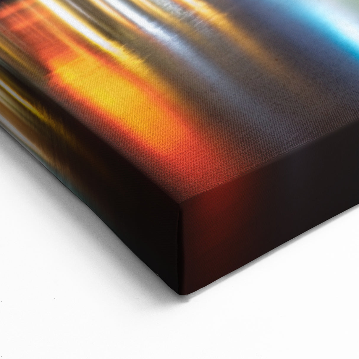 Artistic Portland Oregon Prints - Night Skyline with Reflective Water