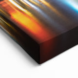 Artistic Portland Oregon Prints - Night Skyline with Reflective Water