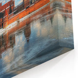 Poland Wall Art - Majestic Malbork Castle Reflected in Water