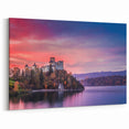 Krakow Wall Art - Majestic Niedzica Castle at Sunset