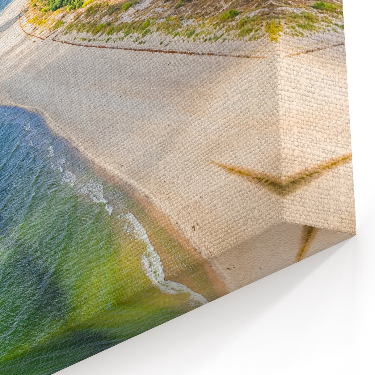 Poland Travel Photography - Baltic Sea Coastline Aerial View