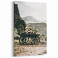 Rustic Mountain Wagon Wall Art | Country Style Farmhouse Decor
