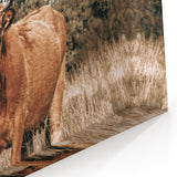 Farm Cow in Field Wall Art | Rustic Farmhouse Decor for Country Homes
