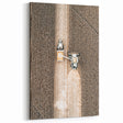 Aerial Tractor in Field Wall Art | Rustic Farmhouse Decor for Country Homes