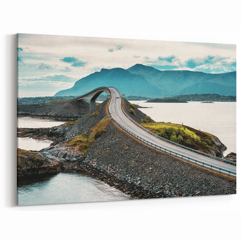 Norwegian Landscape Photography - Iconic Atlantic Ocean Road Bridge