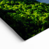 Fjords of Norway Canvas - Cruise Ship in Lush Mountains at Sunset