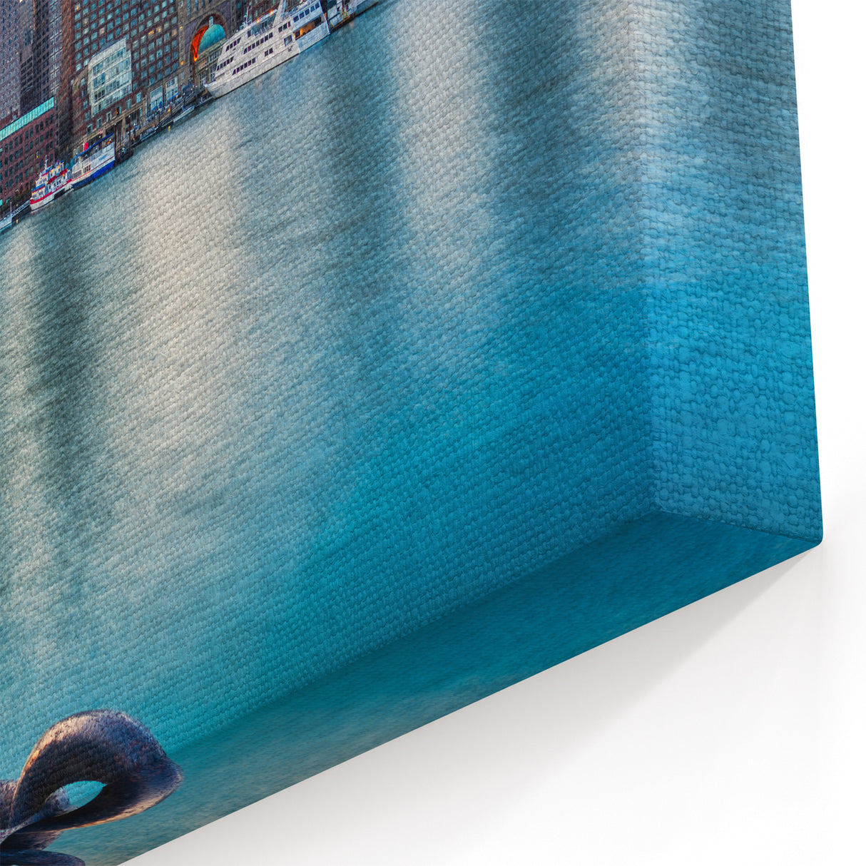 Boston Waterfront Sunset – Breathtaking Massachusetts Cityscape Art