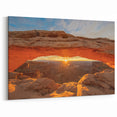 Canyonlands National Park Art - Scenic Mesa Arch Sunrise Canvas Prints
