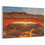 Canyonlands National Park Art - Scenic Mesa Arch Sunrise Canvas Prints