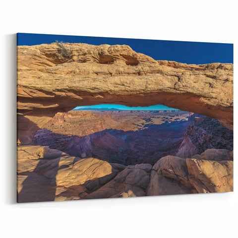Canyonlands National Park Art - Scenic Mesa Arch Landscape Canvas Prints