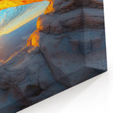 Canyonlands National Park Art - Vibrant Mesa Arch Sunrise Canvas Prints