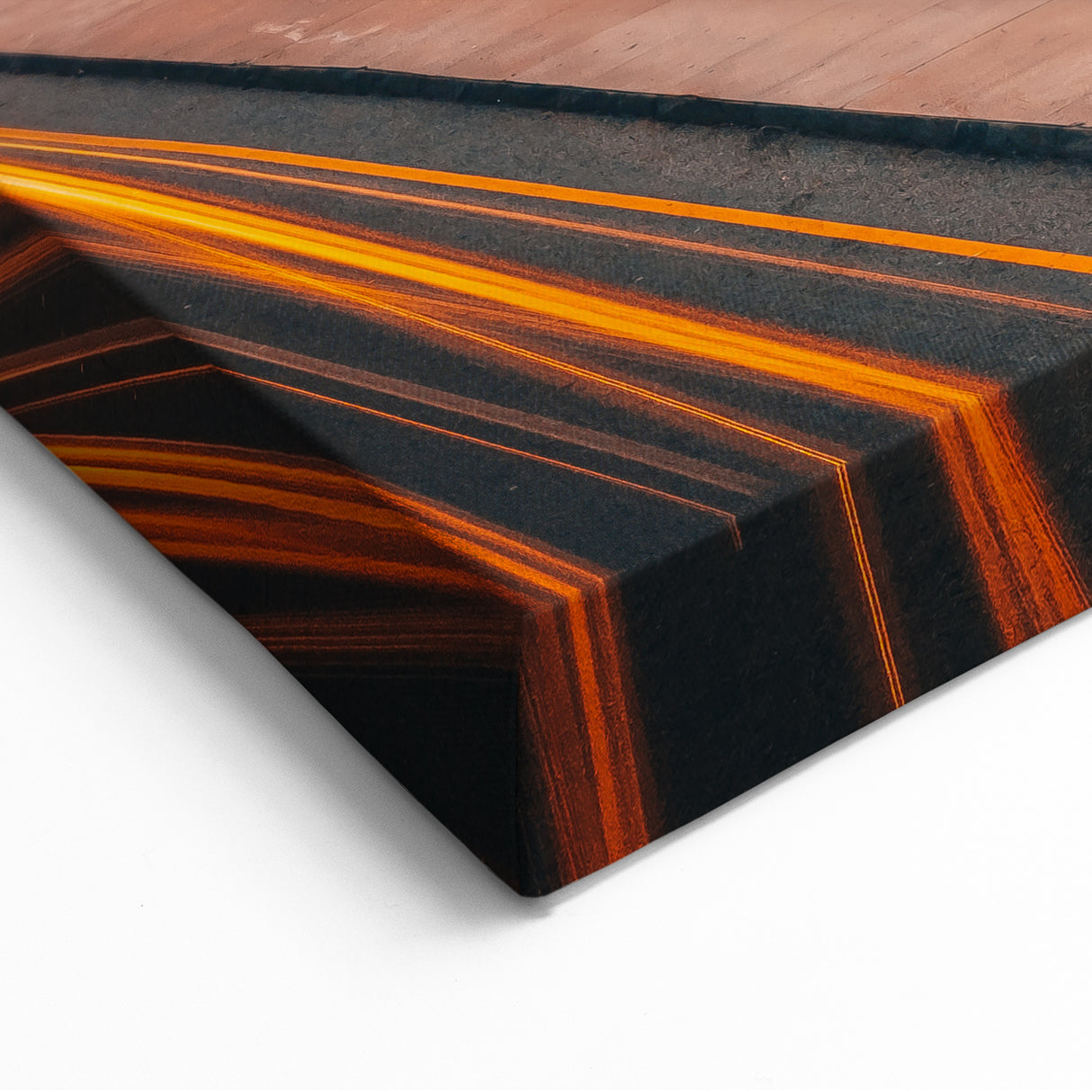 Boston Sunset Traffic Lights – Vibrant Massachusetts Cityscape Wall Art