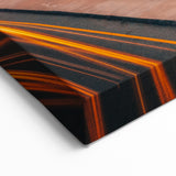 Boston Sunset Traffic Lights – Vibrant Massachusetts Cityscape Wall Art