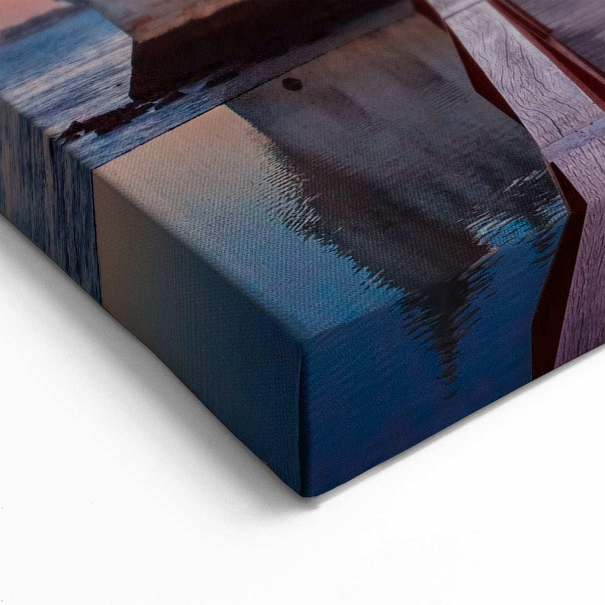 Lisbon Cityscape Painting - Sunset View of Belém Tower and Waterfront