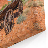 Framed Capitol Reef Artwork – Utah Scenic Wagon Landscape Print