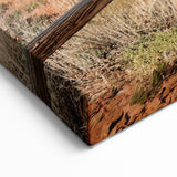 Framed Capitol Reef Artwork – Utah Scenic Wagon Landscape Print