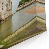 Scenic Lisbon Artwork - Daytime View of Belém Tower and Waterfront
