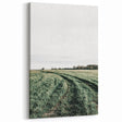 Farmhouse Wall Art of Lush Green Field Path - Rustic Country Style Decor
