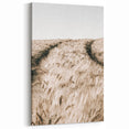 Golden Wheat Field Farmhouse Wall Art - Rustic Country Style Decor