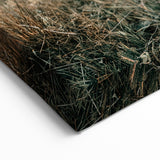 Farmhouse Wall Art – Golden Sunset over Countryside Hills for Rustic Decor