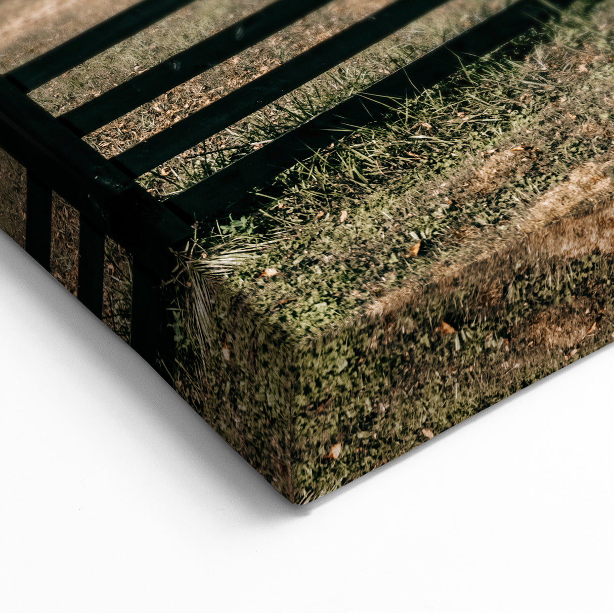 Farmhouse Wall Art – Countryside Hay Bales Field Print for Rustic Decor