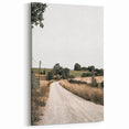 Farmhouse Wall Art – Winding Country Road Print for Rustic Home Decor