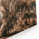 Farmhouse Wall Art – Sheep Grazing at Sunset Print for Rustic Home Decor