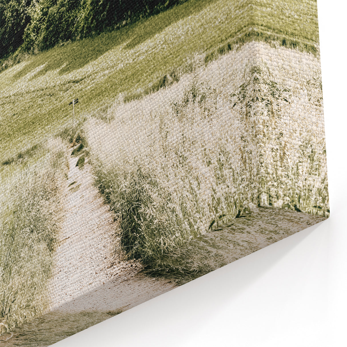 Farmhouse Wall Art – Quiet Country Path Print for Rustic Home Decor