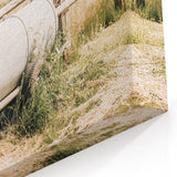 Farmhouse Wall Art – Metal Tank and Fence Print for Rustic Country Decor