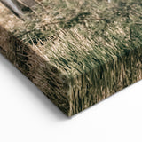 Farmhouse Wall Art - Rustic Fence and Foliage with Warm Country Charm