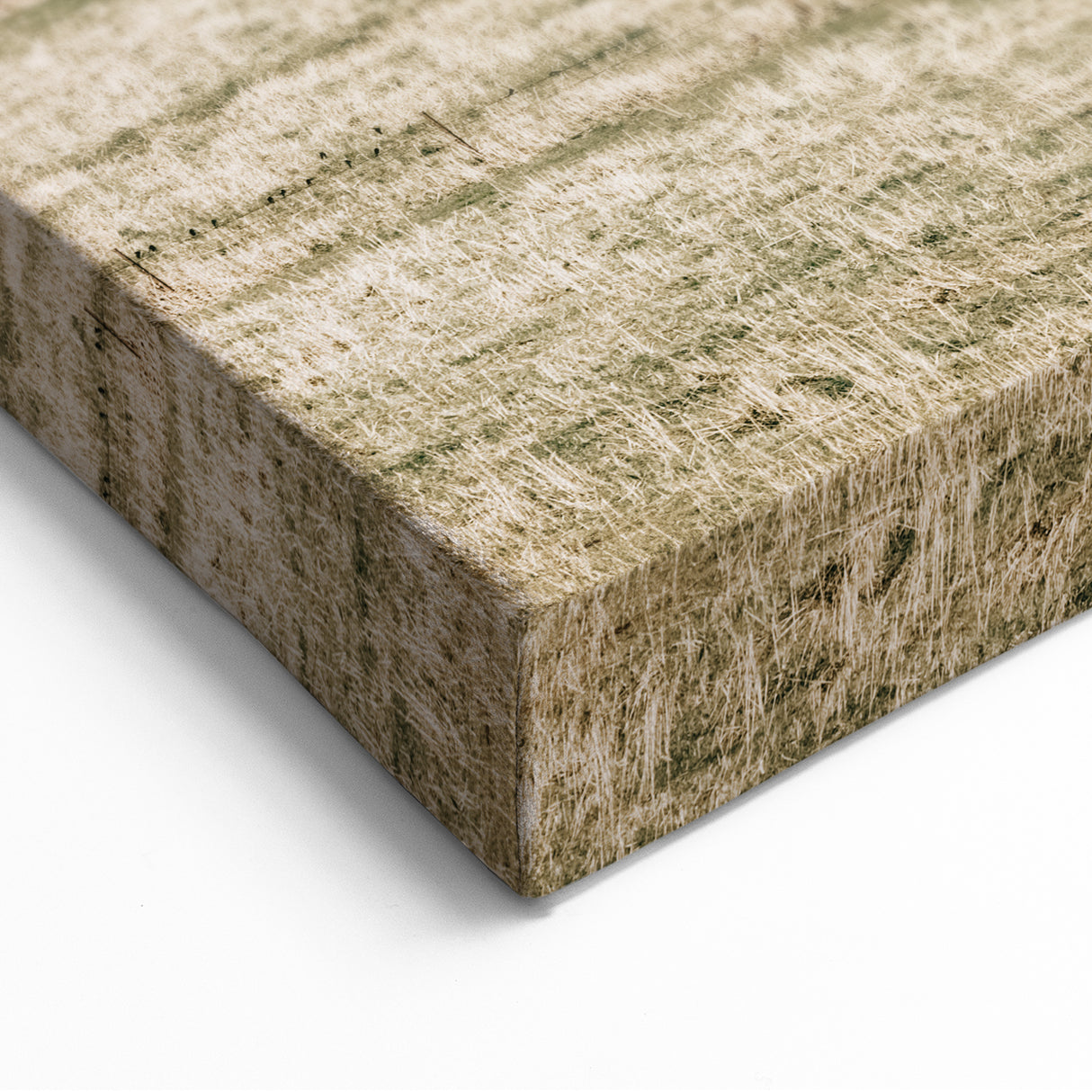 Farmhouse Wall Art - Vintage Country Home with Rolling Green Hills