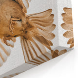 Farmhouse Wall Art | Rustic Sparrow in Flight | Vintage Country Style Print