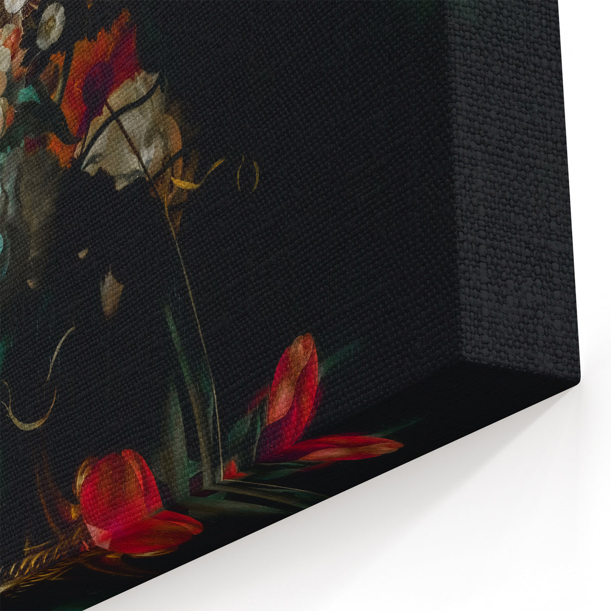 Timeless Dark Prints: Moody Floral Dark Moody Wall Art for Interior Decor