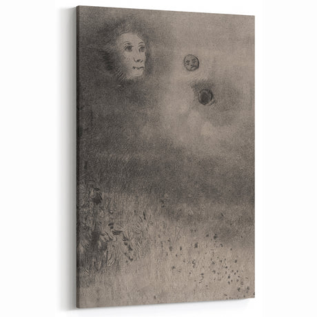 Vintage Gothic Print - Mysterious Night Sky | Gothic Wall Art Canvas